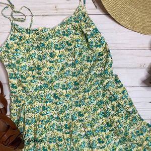 🔥 Vintage LOFT Floral Sundress